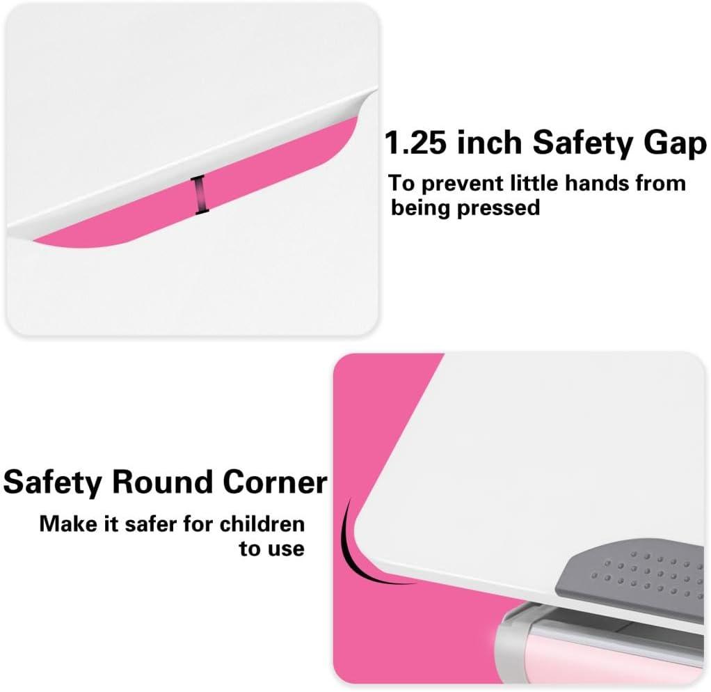Why ⁣We Love the COSVALVE Pink Kids Desk: Adjustable,⁤ Stylish, and Sturdy